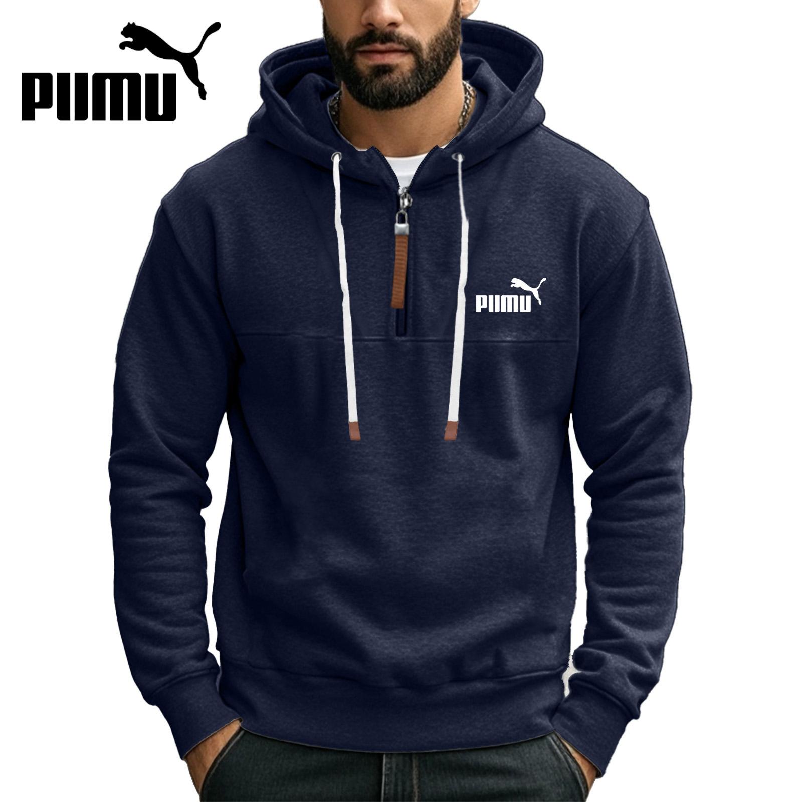 Хаки 2025 Осень и зима Новая толстовка с капюшоном — фото 8