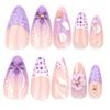 Aufdrücknagel, Falschnagel Klebt auf Nagel Falscher Nagel Acrylnagel Künstlicher Falschnagel für DIY Nagelkunstdesigns