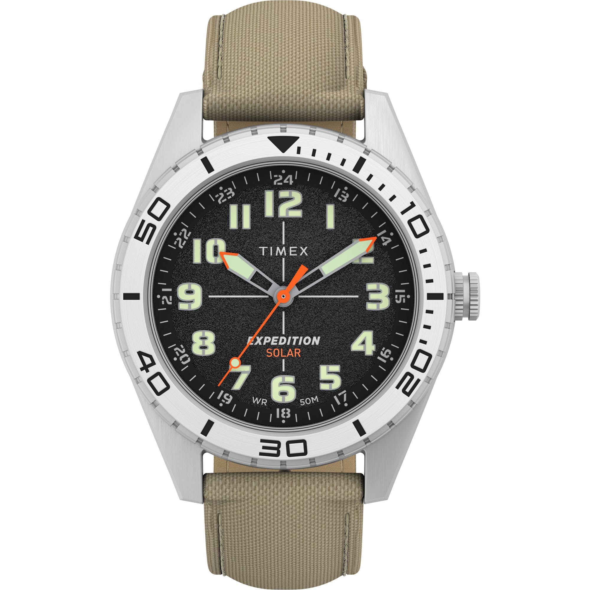 

TIMEX Expedition Field Solar Black Dial Brass Mineral Glass Quartz Watch Brand TW4B30700 Khaki [TIMEX] Мужские [Параллельный импорт]