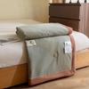 MUJI Organic Cotton Linen Blend Quilt