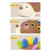 Baby Early Education Hedgehog Insertion Music Focus Training Hand Eye Coordination Puzzle Puzzle Toys