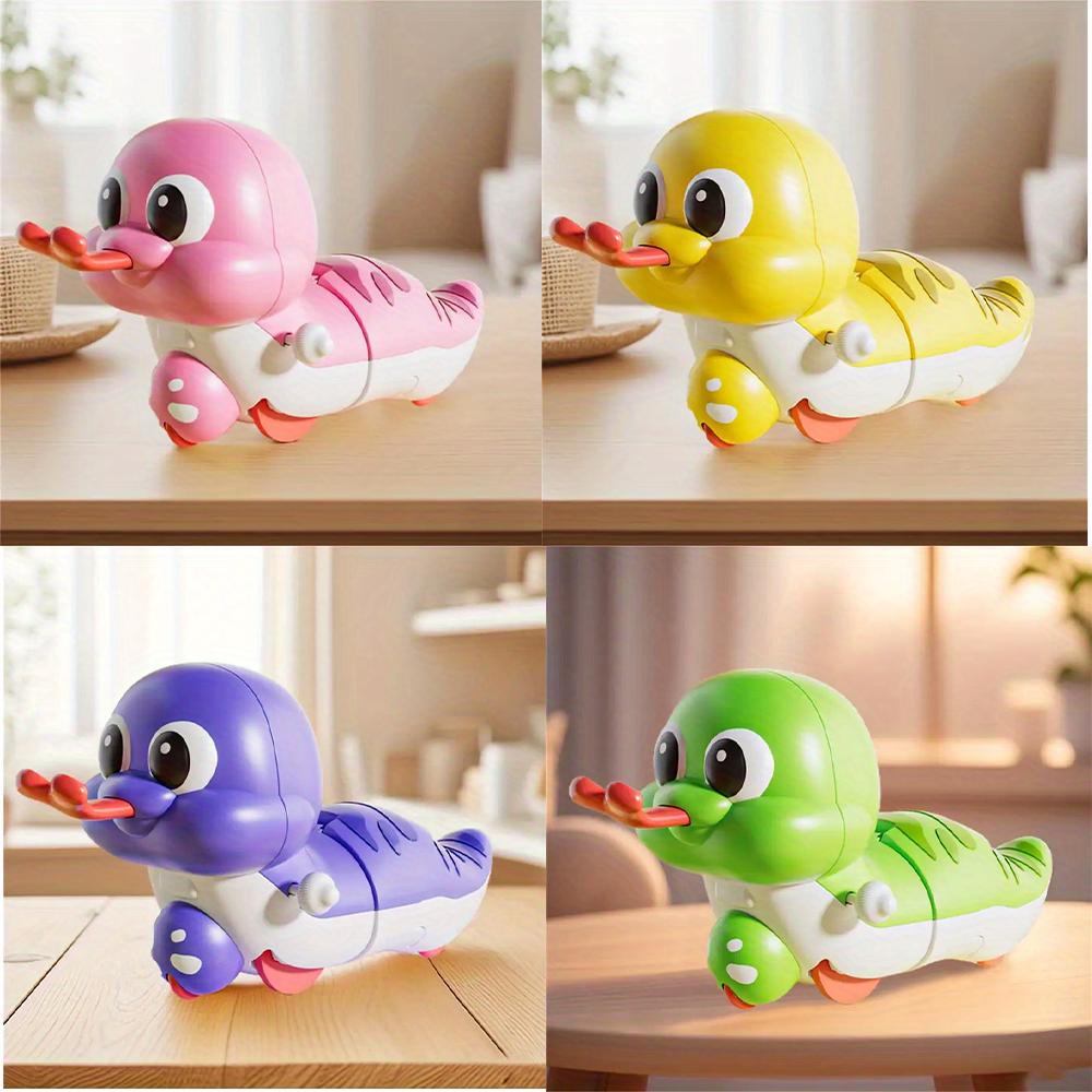 Automatic Crawling Snake Toy Colorful Mechanical Crawling, Fun Action Interactive Learning Toy