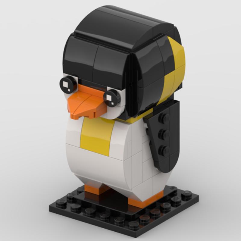 Non-Toxic Moc Cute Animals Bear Cow Rabbit Eagle Penguin Hedgehog Tiger Panda Pig Building Blocks Toys For Children Kids Christmas Gifts