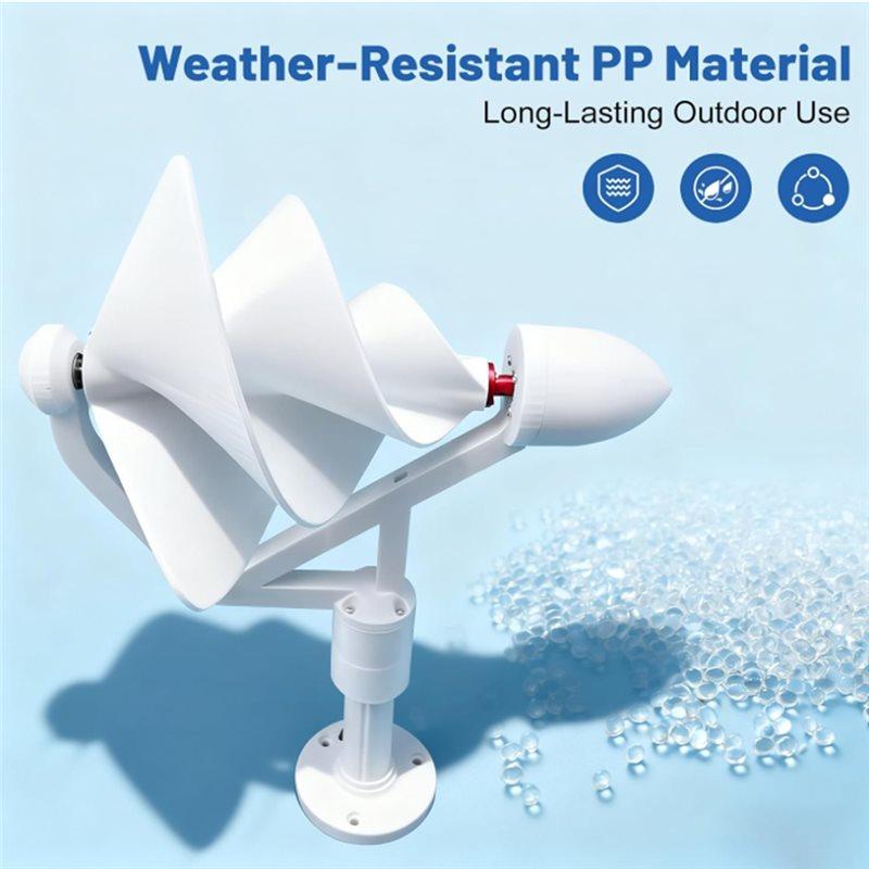 ABWR-50W 12V DC Output Low Start Wind Speed Brushless Generator Micro Wind Turbine Generator