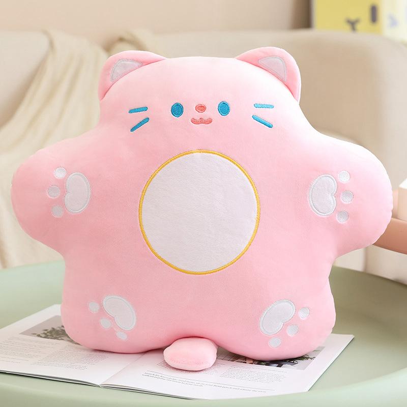 Soft cat throw pillow plush toy doll kitten doll home pillow cushion girl doll
