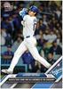Shohei Ohtani 2024 Topps Now 36 Ohtani Commemorative card of his first home run as a Dodgers player -