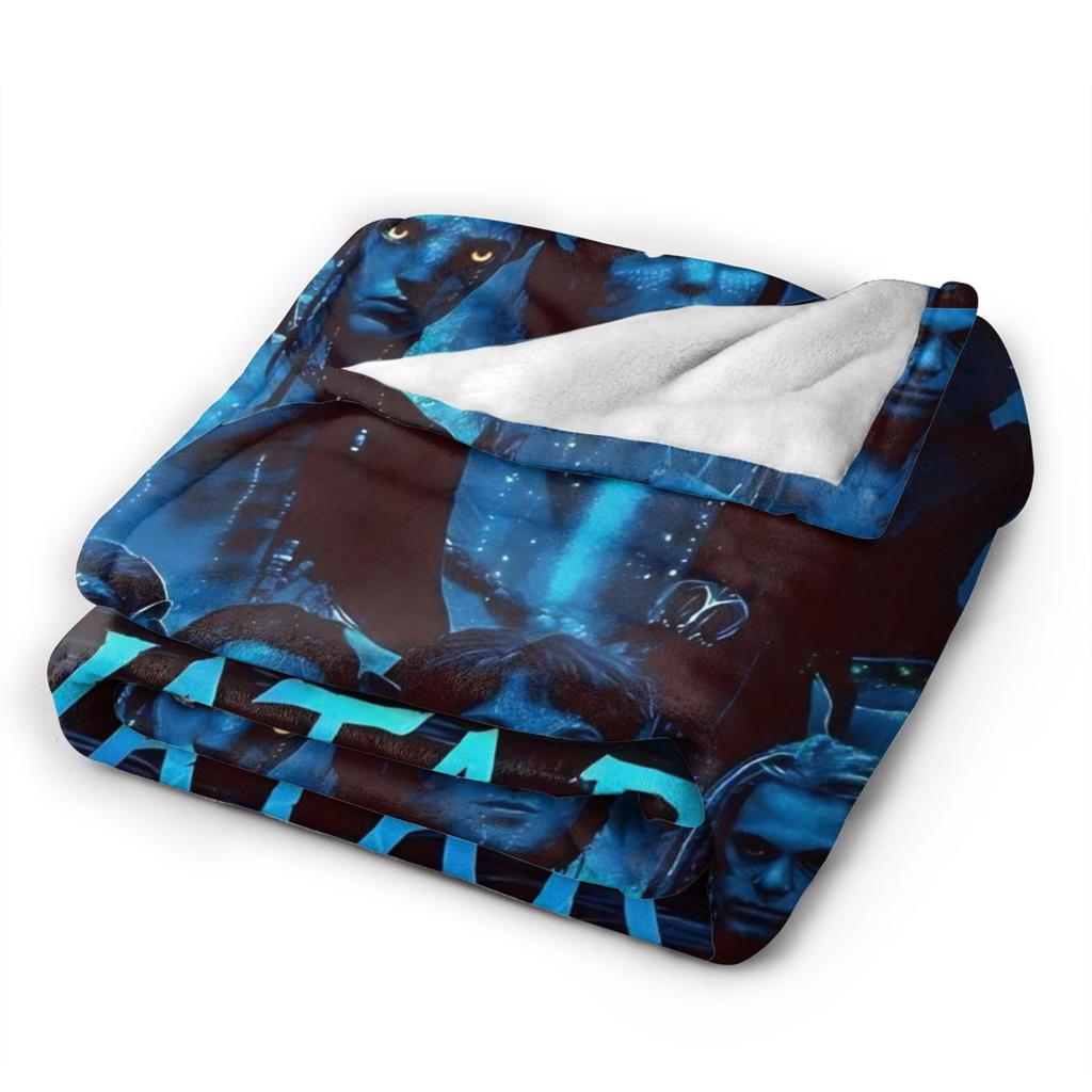Films Avatar Blankets Quality Warm Soft Bedding Throws Winter Children Outdoor Street Trend Bedspread