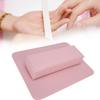 Soft Nail Art Beauty Salon Hand Pillow Arm Rest Holder Cushion Mat Set Manicure ToolPink