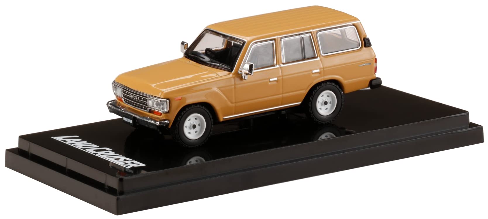 

HJ64 Toyota Land Cruiser 60 GX 1988 бежевый готовый продукт 1/64