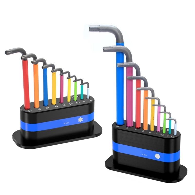 Wrench Organizers Hand Tool Holder Display Rack L Shaped Hexagonal Wrench for 950 967 Series Wrench Easy to Use