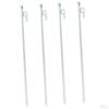 4 Piece Stainless Steel Strength, Camp Canopy, Awning, Rock Stakes, 10mm Dowel