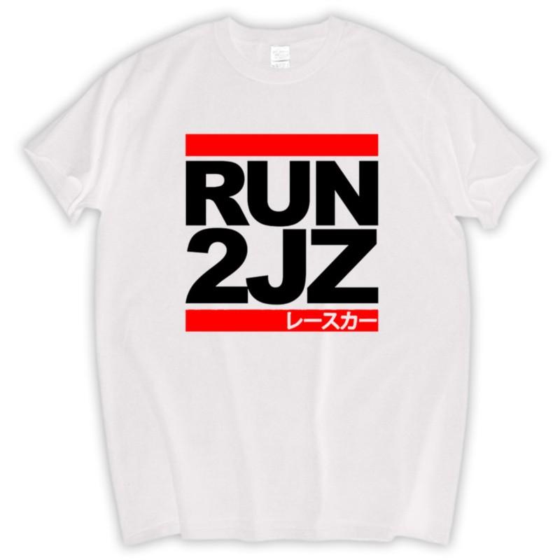 Runer 2JZ  Auto Racinger T Shirt Summer oneck Shirts Tops Big Size Cotton Tees drop Shipping TShirt Unisex Summer sbz5109 S