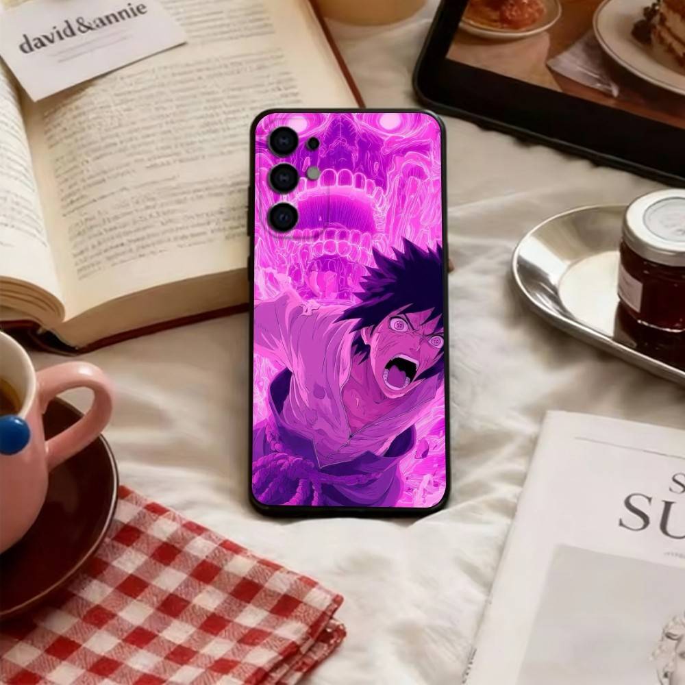 Sasuke Uchiha Phone Case For Samsung S25,S24,S21,S22,S23,S30,Ultra,S20,Plus,Fe,Soft Black Cover