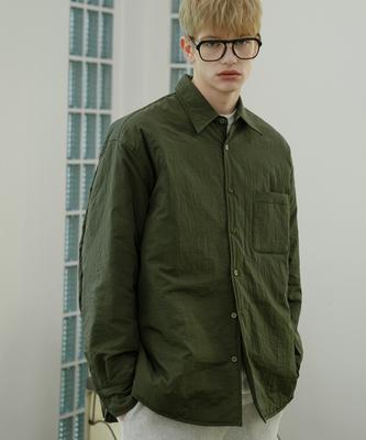 HALBKREIS LAYOUT O30011 Padded Shirt_Khaki