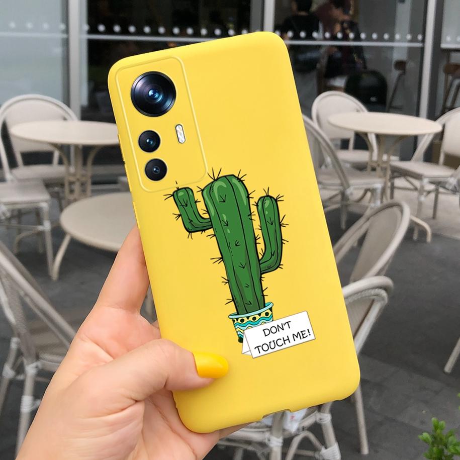 For Xiaomi 12T Pro Case 2022 Cute Sunflower Pretty Girls Cover Silicone Soft Phone Case For Xiaomi Mi12T Mi 12T Pro Cover Bumper