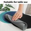 Tappetino in silicone grande da 25 cm, resistente al calore, sottobicchiere, tovaglietta a nido d'ape, antiscivolo, sottopentola, tovaglietta rotonda, accessori da cucina