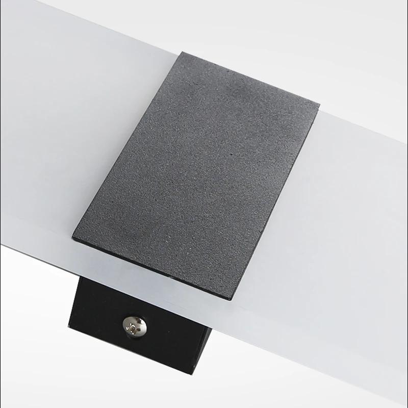 LED Acrylic Wall Light AC85-265V Long Style Living Room Corridor Bedroom 3/6/12W  Bedhead Art Decoration Indoor Wall Lights