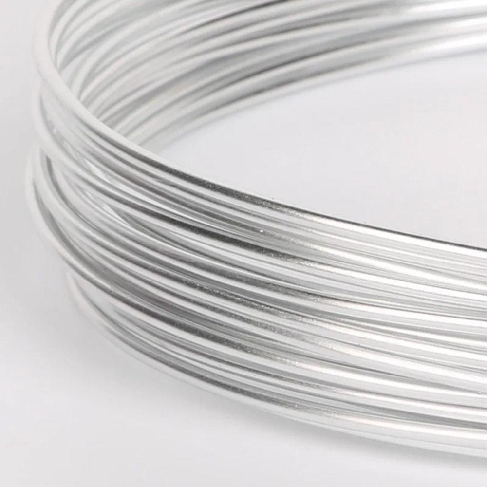 Soft Aluminum Wire 10Meter Metal Wire Rope New Floristry Wire For Bracelet Necklace