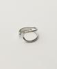 Novice Tokyo Volume & Double Rings 2 Set / Silver