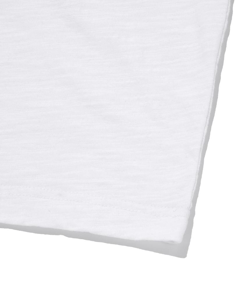 Seuweideu Textured Pocket Tee [White]