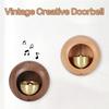 Delicate Wind Chimes Wooden Landscape Bell Wireless Entrance Door Bell Alert Bell Door Hanging Decoration Home Ring Bell