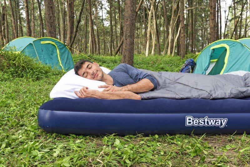 Velvet Air Mattress 203x152x22cm Bestway 67003