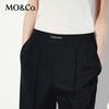 MO&Co. Women's High-Waist Wide-Leg Pants MBE2PAT011