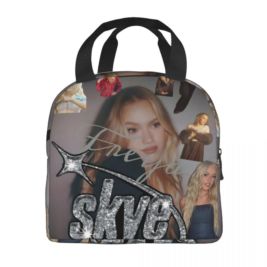 Freya Skye Singer Tour 2026 Thermal Insulated Lunch Bag for Travel Portable Food Container Bags Cooler Thermal Lunch Boxes