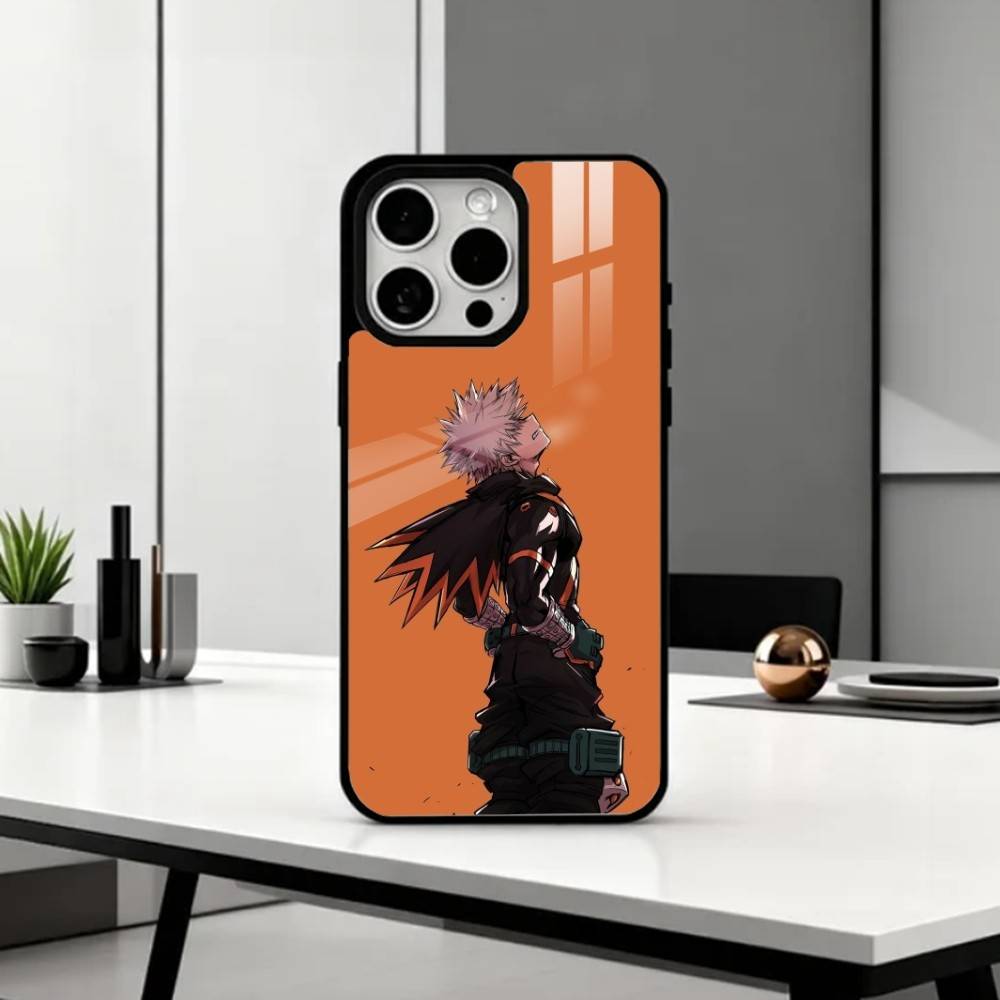 B-Bakugo My Hero Academia   Phone Case For iPhone17,16,15,14,13,12,11 Plus,Pro Max Magnetic For Magsafe Wireless Charging