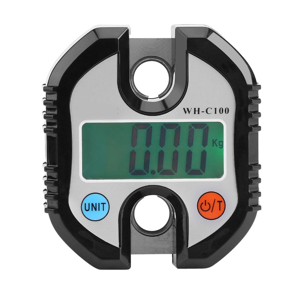 Bilancia Digitale Elettronica a Gancio Portatile LCD WeiHeng per Gru Nera