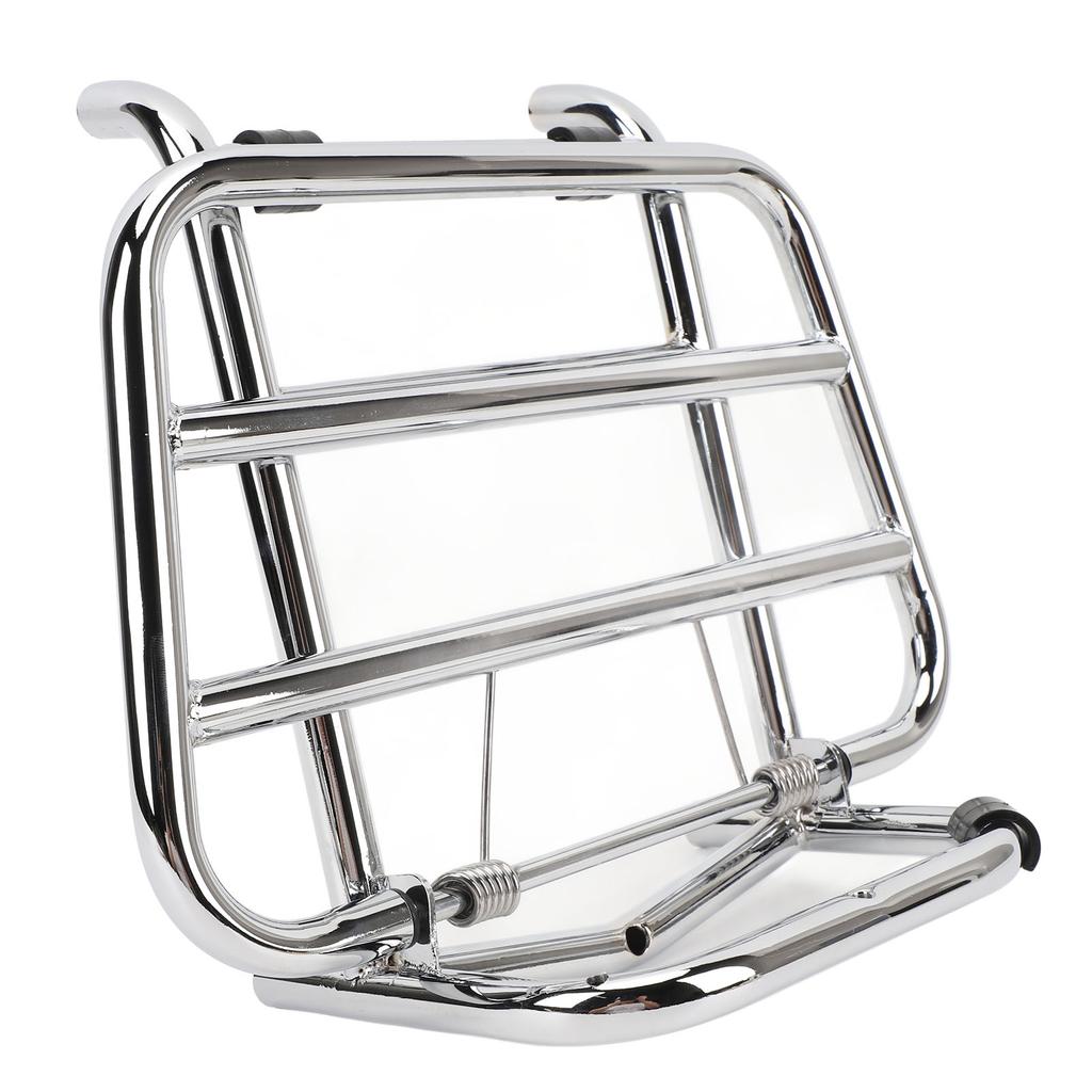 Motorcycle Front Luggage Rack Iron Scratch Resistant Cargo Holder Shelf Replacement for Vespa Primavera 150 Sprint 150