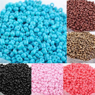 1200 Pcs 2mm Halskette Schmuck Perlen Armband Machen DIY Handwerk Spacer Lose