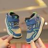 Children's sports shoes 2025 spring and autumn new boys and girls casual shoes high-top medium-sized children's board shoes soft-soled baby shoes s
