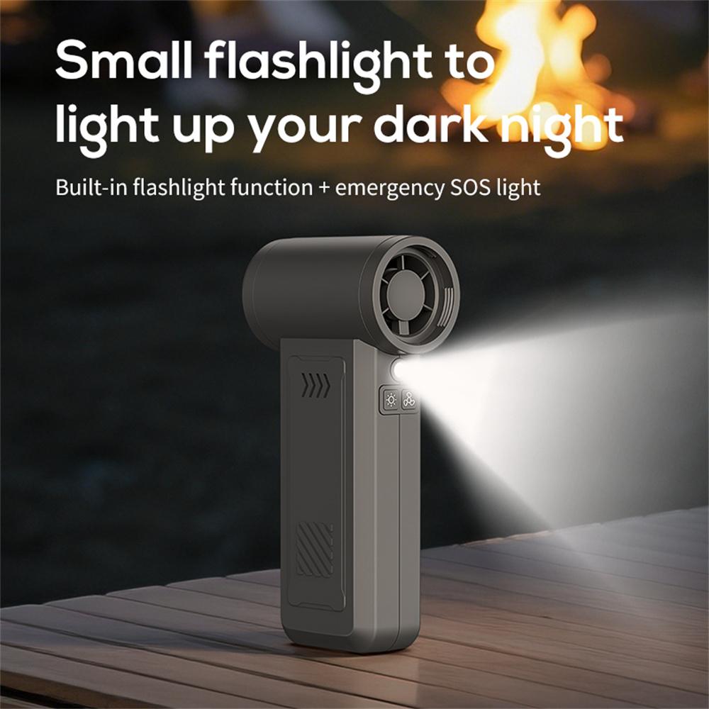 Powerful 350000RPM Violent Fan Electric Air Blower Portable Dust Cleaner TypeC Charging 58m/s Brushless Turbo Jet Fan Blower