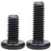 BM Black Cross Slot Pan Head Machine Screws M1.7-M5