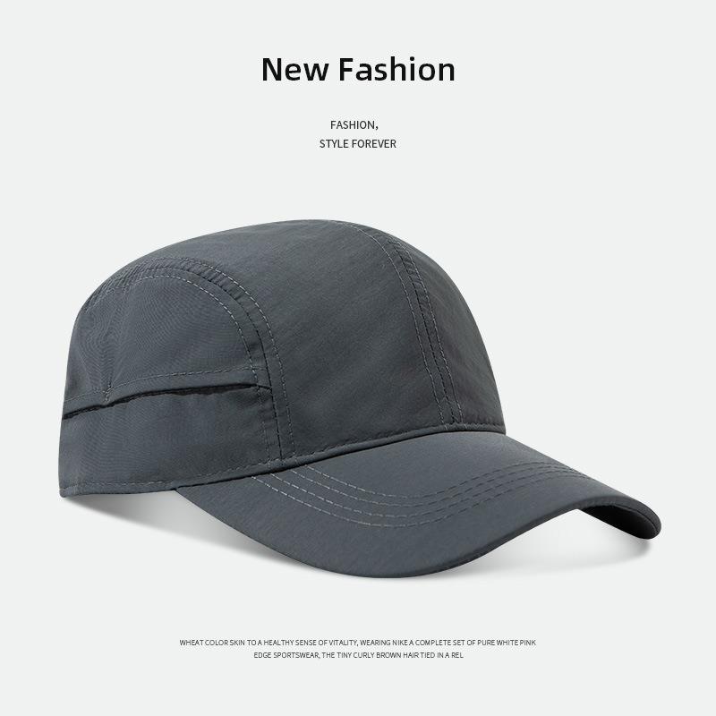 Quick-drying Hat Men's Baseball Cap Spring and Summer Thin Big Head Circumference Breathable Sun Hat Outdoor Sports Women's Cap