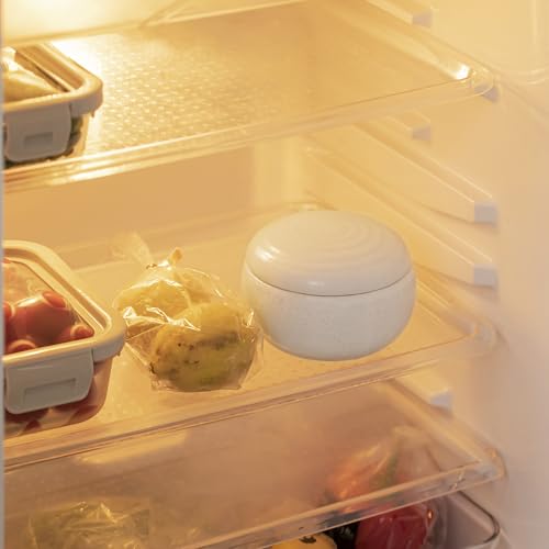 &NE Banko-Keramik Kleiner Reiskocher (Ohitsu) - Hase zu Ke, Weiß, Fasst 1 Portion Reis (0,5 Tassen), Hergestellt in Japan, Keramik, Mikrowellen- und Ofenfest, Hitzebeständig