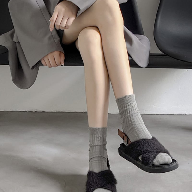 

ANGEL SOCKS 1275 Damaged Socks 01 Pink