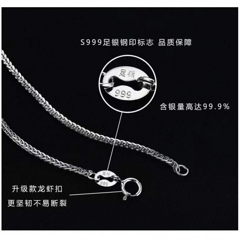 Choker Necklace Men Women Simple Long Chain No Pendant Minimalist Jewelry