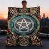1pc MandalaOutdoor Blanket, Soft And Comfortable Blanket, Casual Warm Outdoor Blanket, Good Birthday Gift Yy260328092