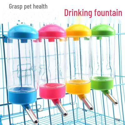 Dispensador de Água Universal Anti-Gotejamento 500ML para Animais de Estimação com Bola Rolante para Cães, Gatos e Coelhos