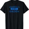 Property Of Daddy LGBTQ Daddys Boy Design Athletic Dept BWC T-Shirt