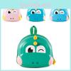Stylish Cute Dinosaur Kids Backpack Fashionable Cartoon Shell Design For Boys And Girls