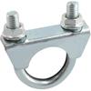 2PCS 1-1/2 Inch U Bolt Muffler Exhaust, Iron Exhaust U Clamps, Saddle Type U-bolt Clamps