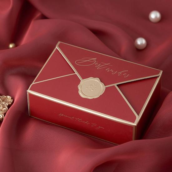 10Pcs Lightweight Candy Box Fine Workmanship Paper Decorative Portable Gifts Candy Case for Wedding