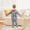 LOLANTA Kigurumi Baby Halloween Weihnachten Größen Kinder Overalls, Kostüm, Kostüm, Hai, Grau, 120-135
