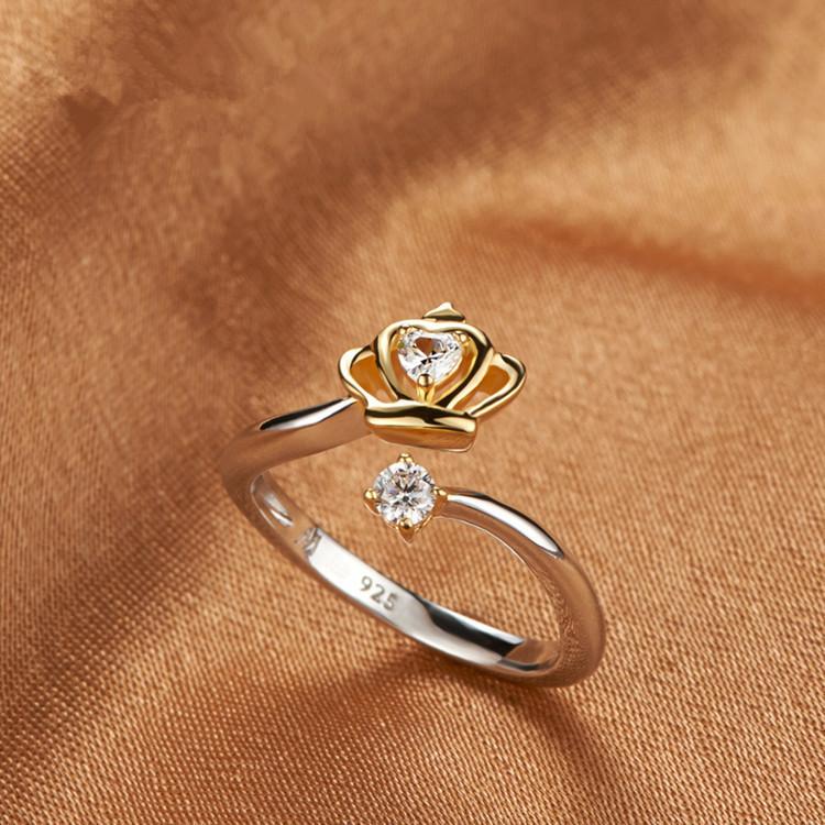 925 Sterling Silver Ring Adjustable Simplicity For women Fashion Exquisite Student Girlfriend Jewelry Accessories Wedding PartyGood product