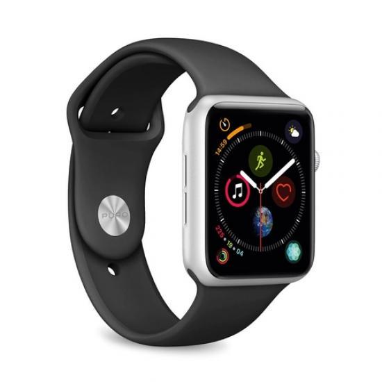 Buy Icon by puro silicone strap for apple watch series 4 (42-44mm)  aw44iconblk at affordable prices — free shipping, real reviews with photos  — Joom