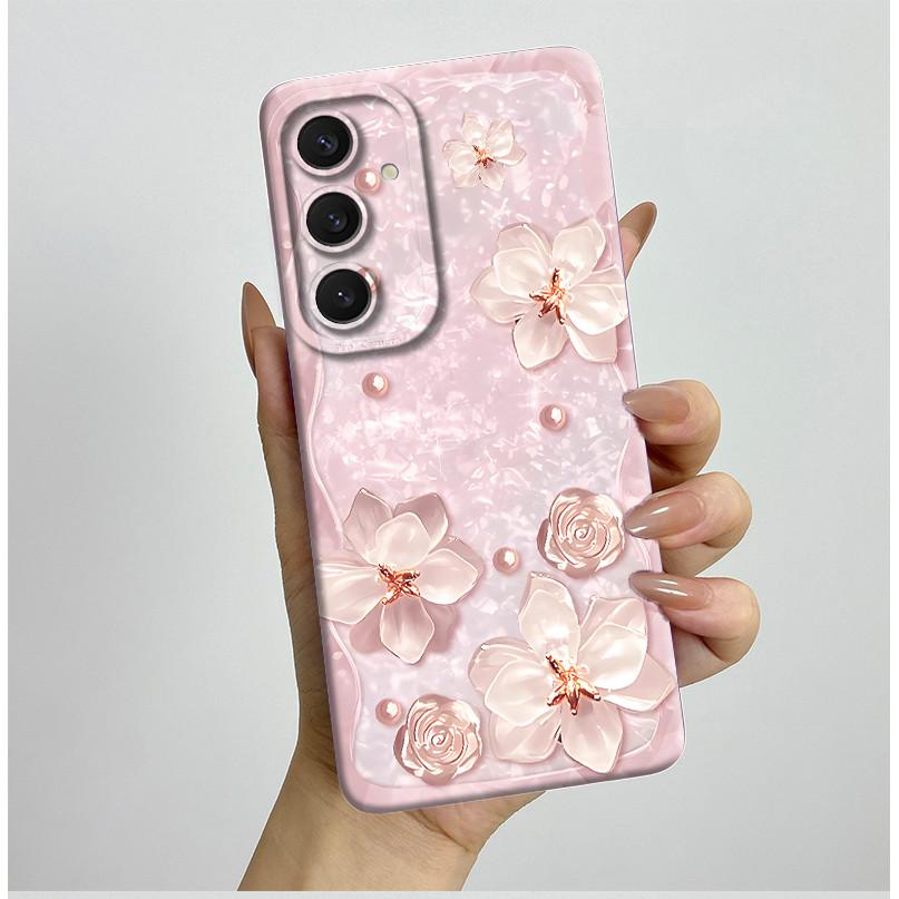 Pretty Butterfly Flower Case For Samsung Galaxy A16 5G Phone Cover Protection Case For Samsung A16 A26 A36 A56 GalaxyA16 Covers