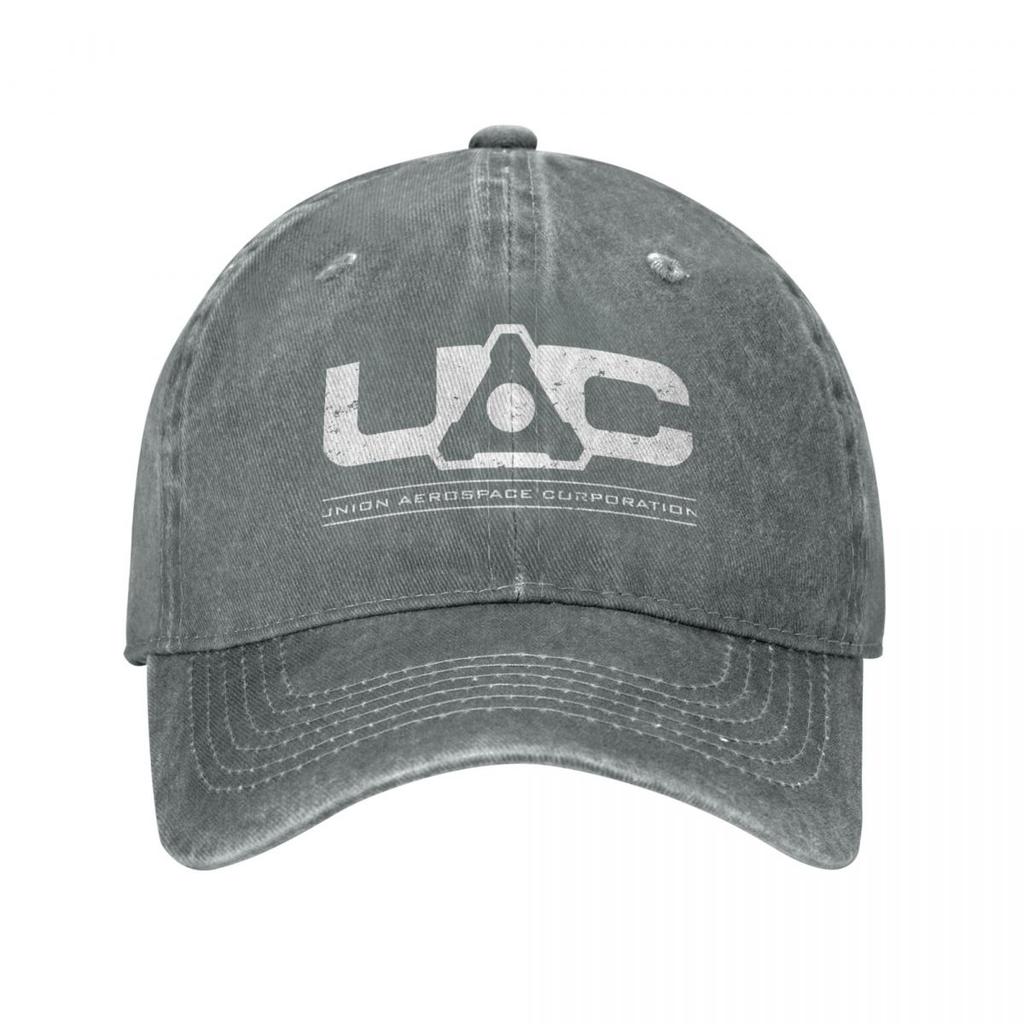 Doomed UAC Washed Baseball Cap Video Game Fashion Trucker Hat Summer Men Adult Hunting Camping Designer Baseball Caps